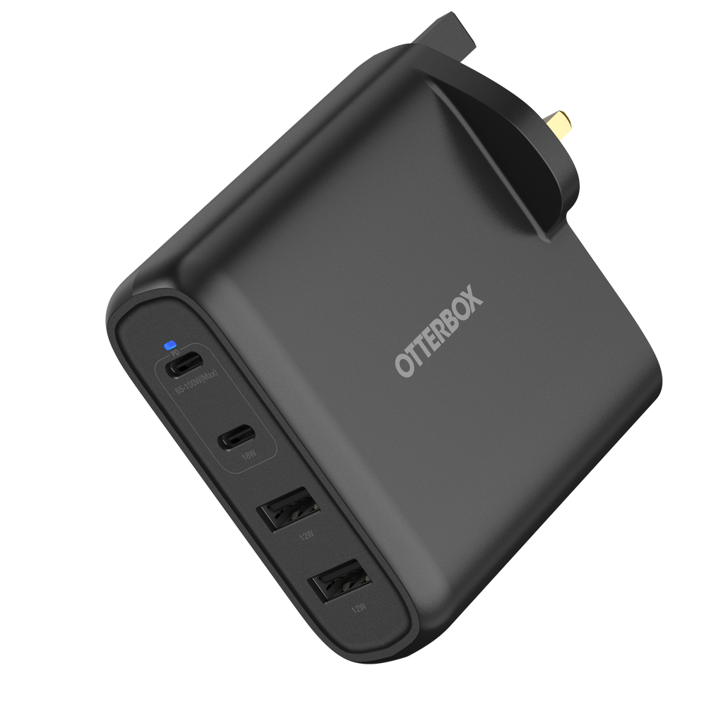 Chargement Rapide | Four Port Wall Charger - 100W (Type G)