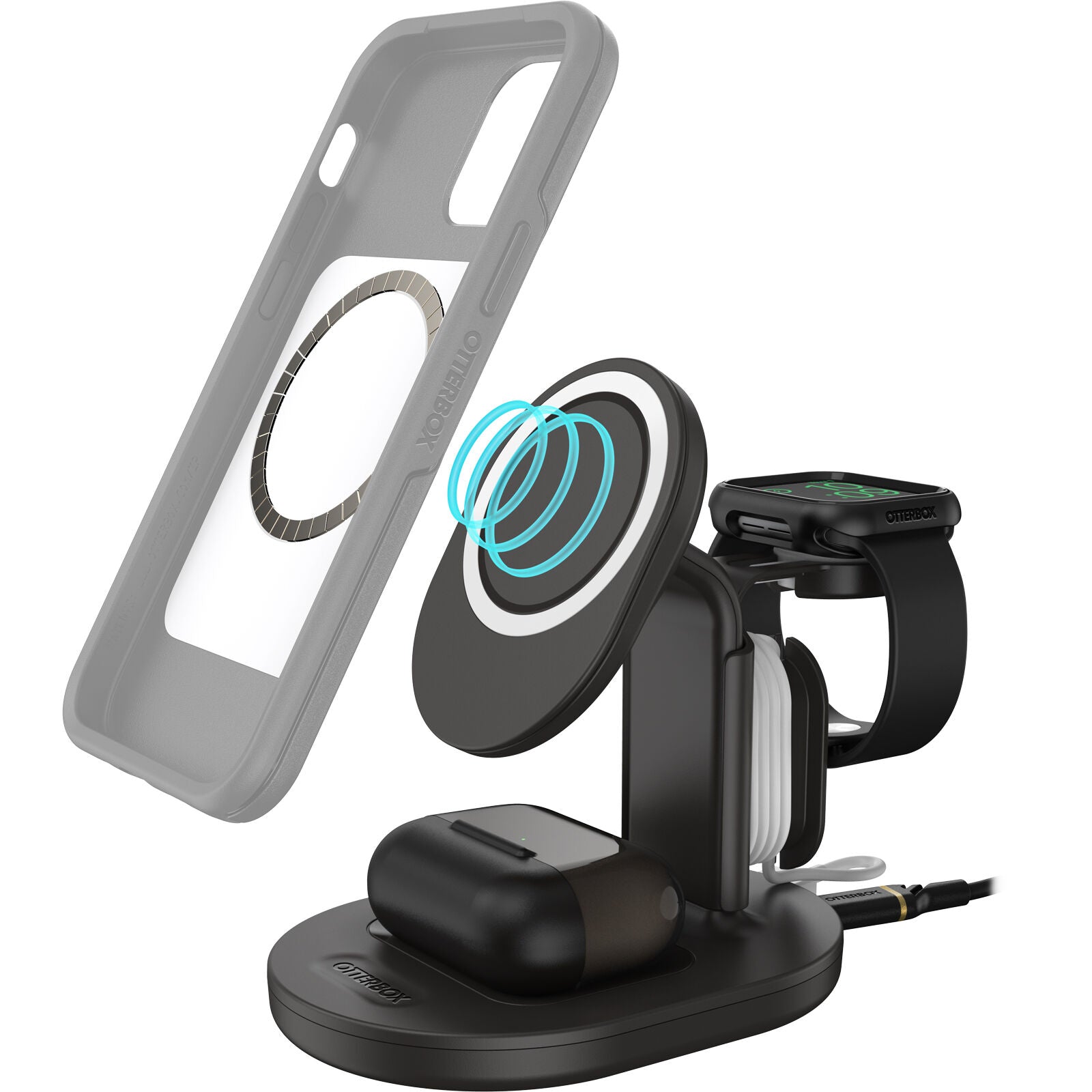 3-in-1 Charging Station pour MagSafe