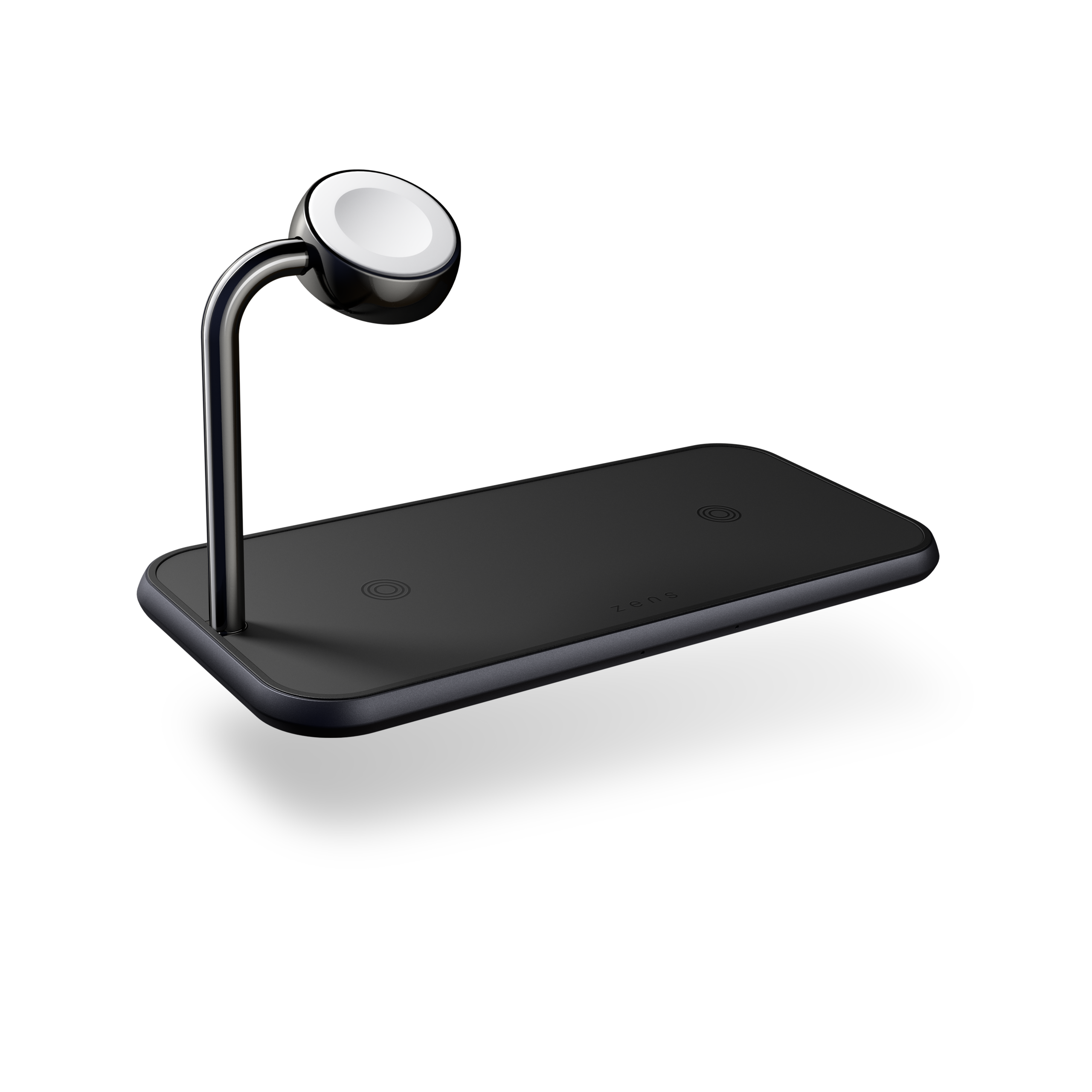 Zens Dual + Watch Wireless Charger - Schwarz