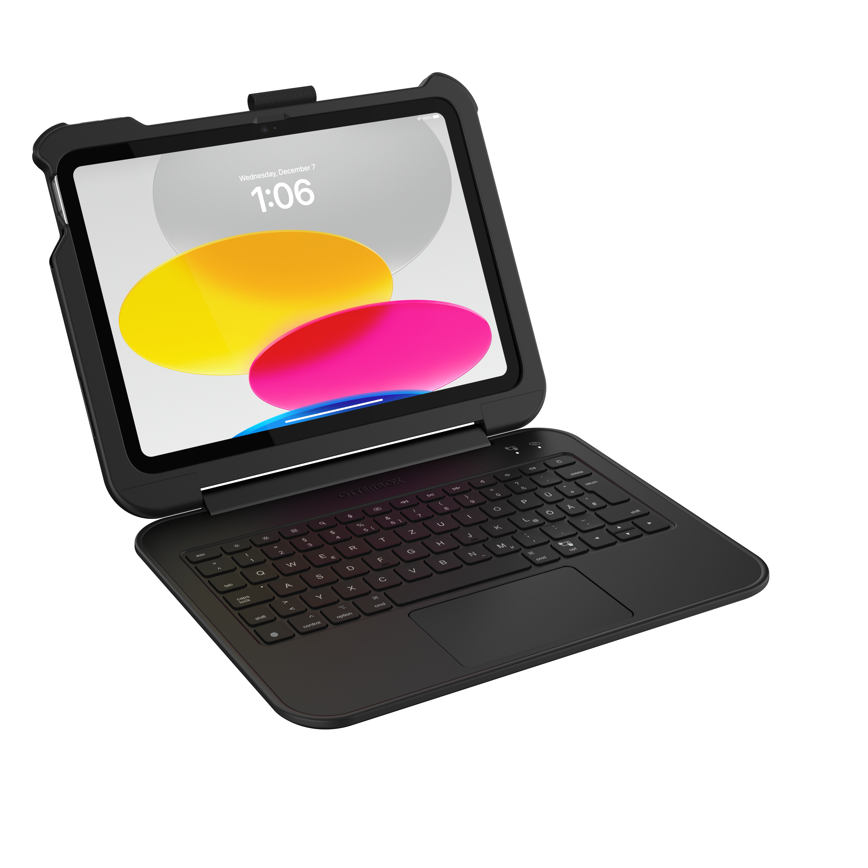 iPad (A16) en iPad 10e gén Coque | Achiever Series Keyboard 361