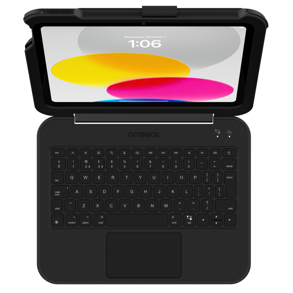 iPad (A16) en iPad 10:e gen Skal | Achiever Series Keyboard 361