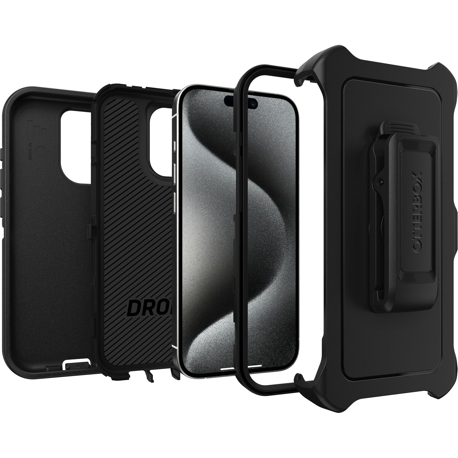 iPhone 15 Pro Defender Series Hoesje