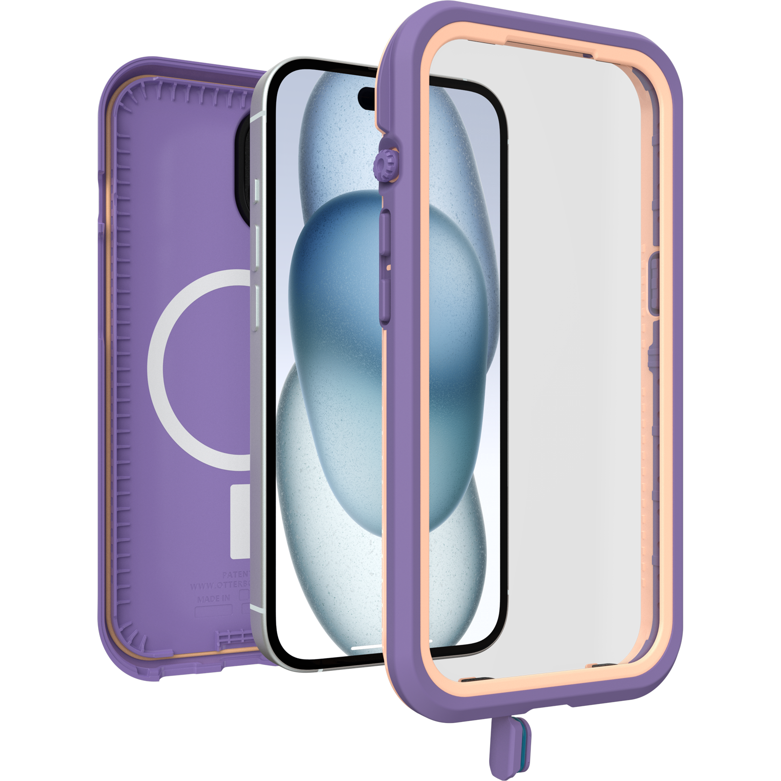 iPhone 15 OtterBox Frē  Series Coque pour MagSafe
