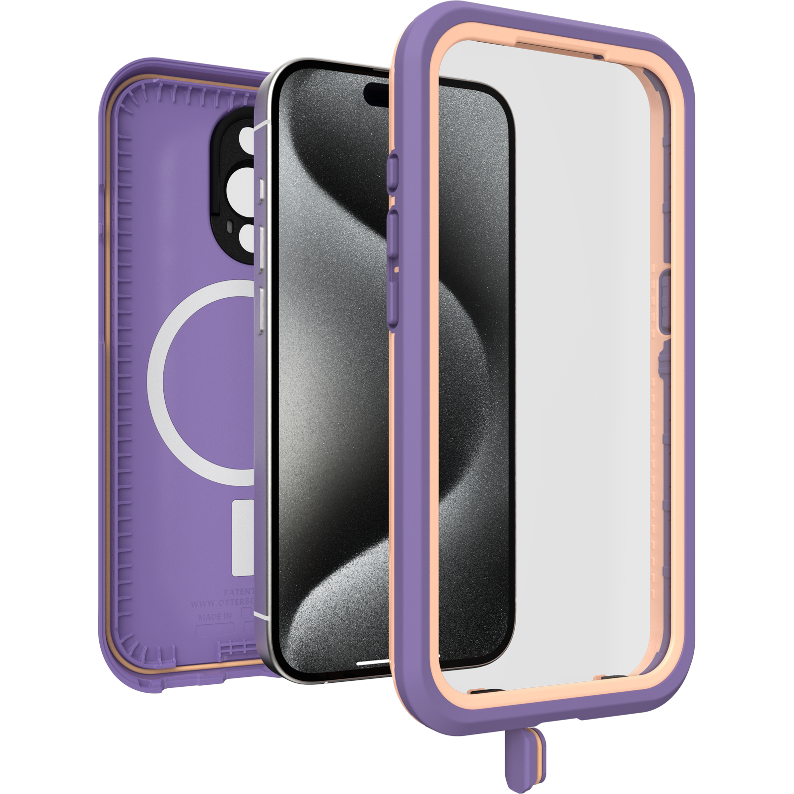Waterproof iPhone 15 Pro Case| OtterBox Frē Series for MagSafe