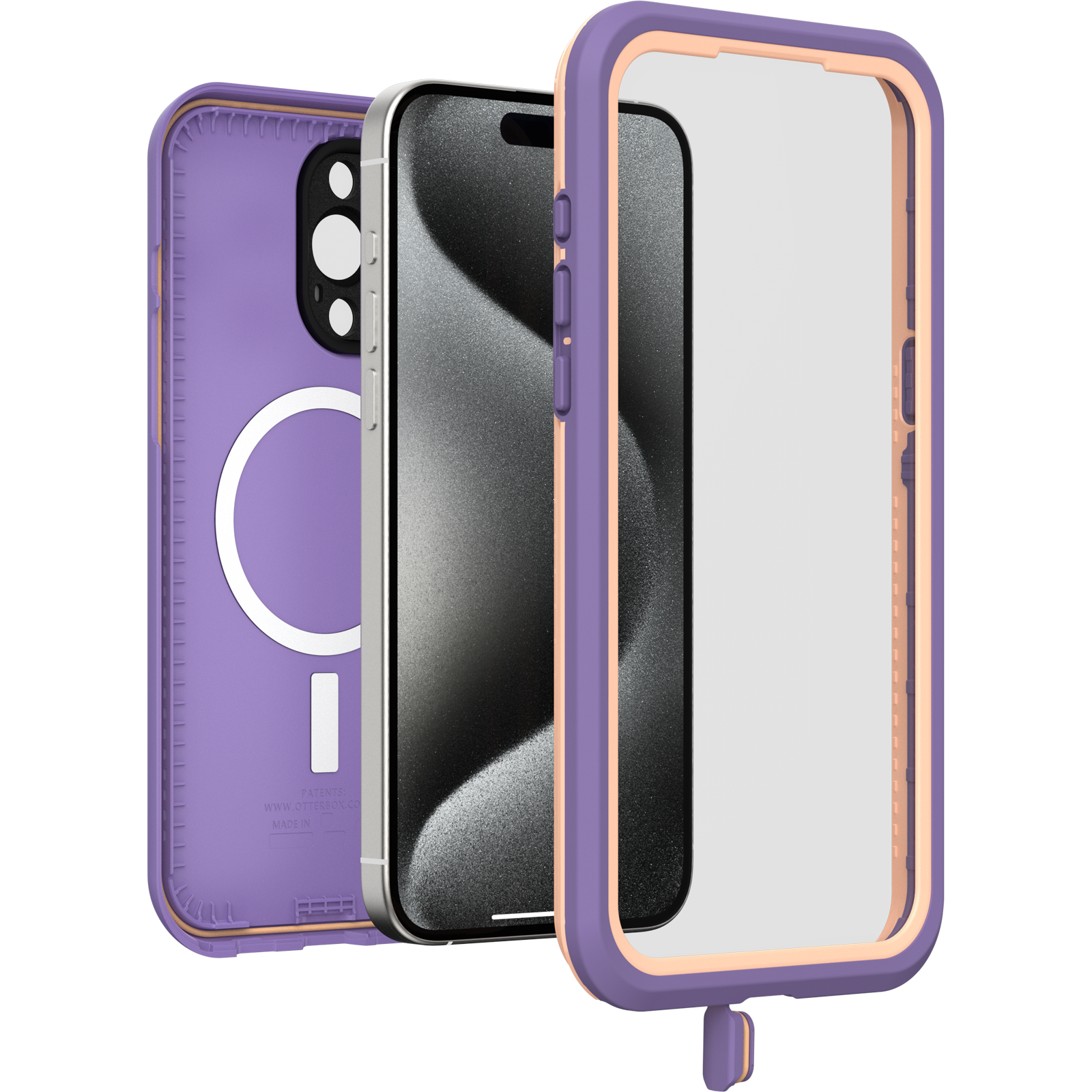 iPhone 15 Pro Max OtterBox Frē Series Case for MagSafe