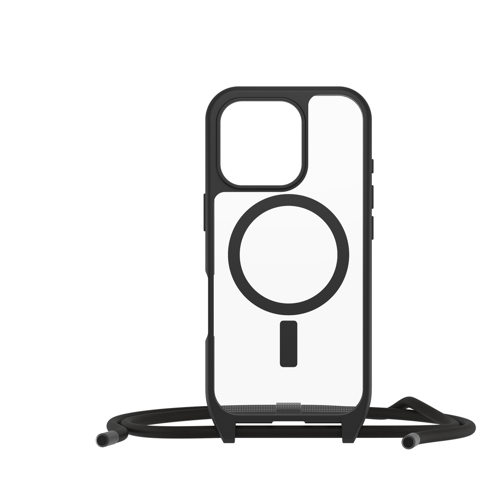 iPhone 16 Pro React Necklace Coque