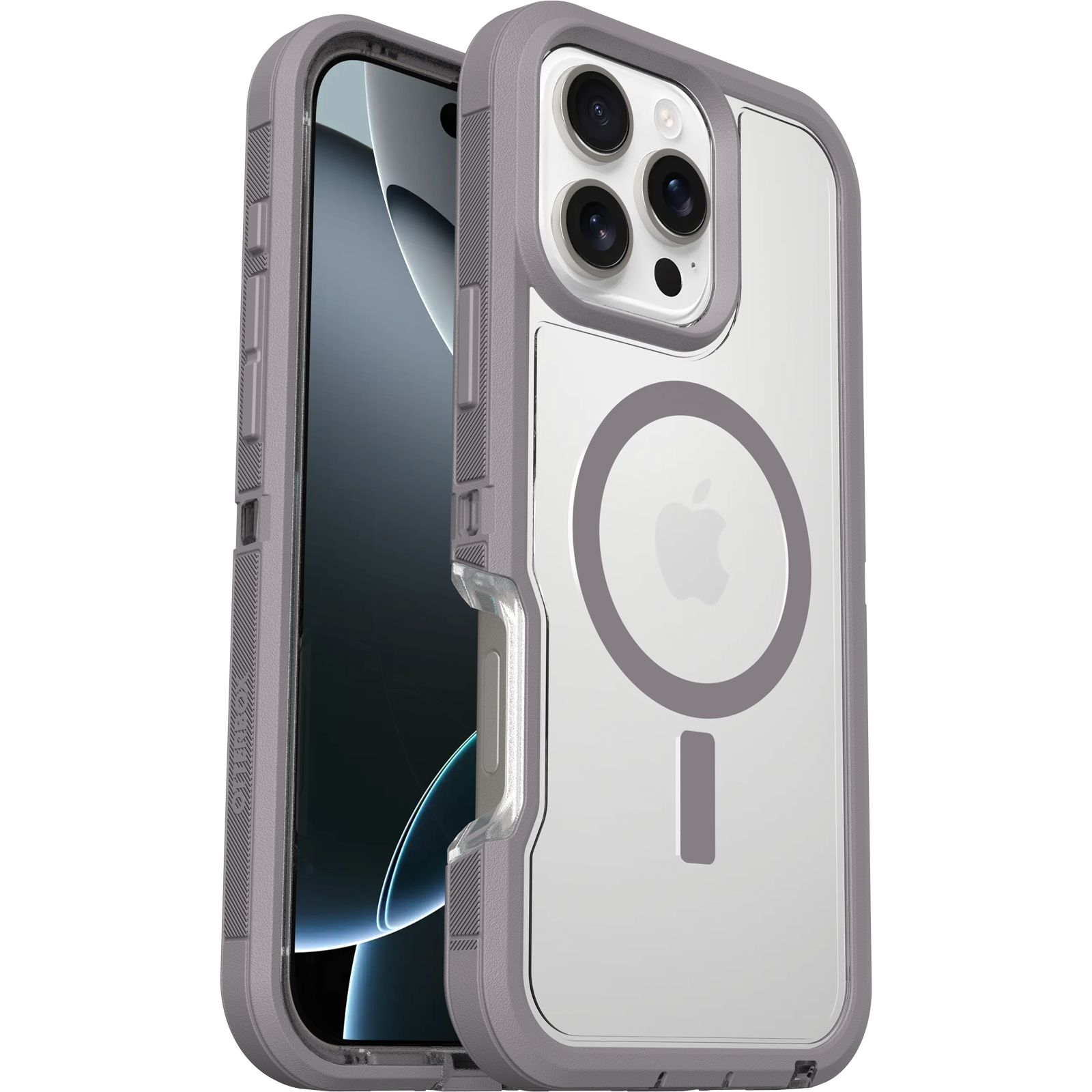 iPhone 16 Pro Max Defender XT Series Hülle - Schnee Bedeckt Klar