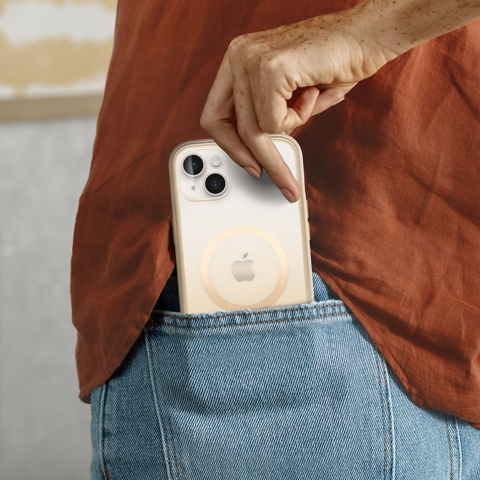 iPhone 14 Plus Lumen Series Skal för MagSafe