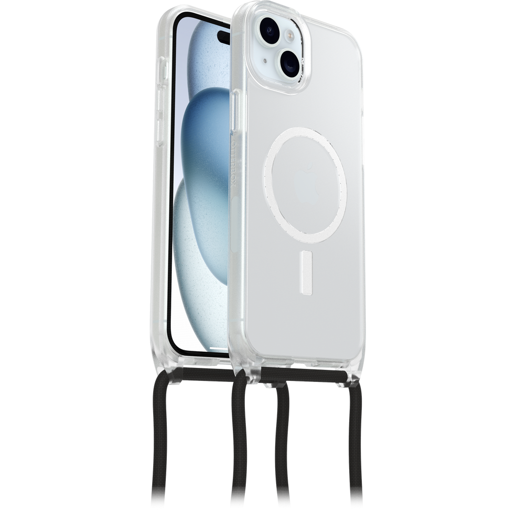 iPhone 15 Plus React Series Necklace Coque