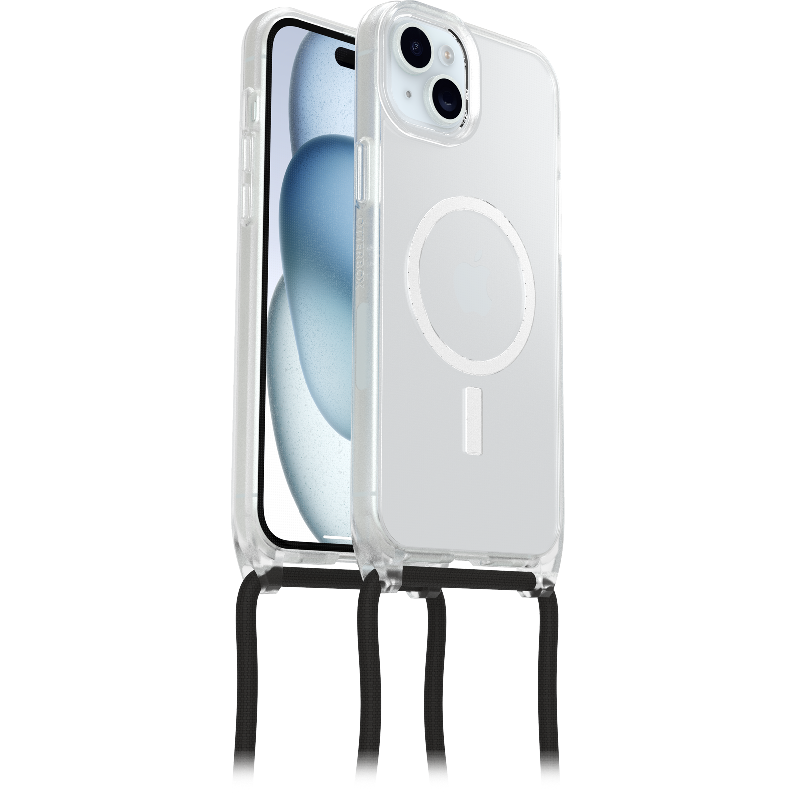 iPhone 15 Plus React Series Necklace Coque