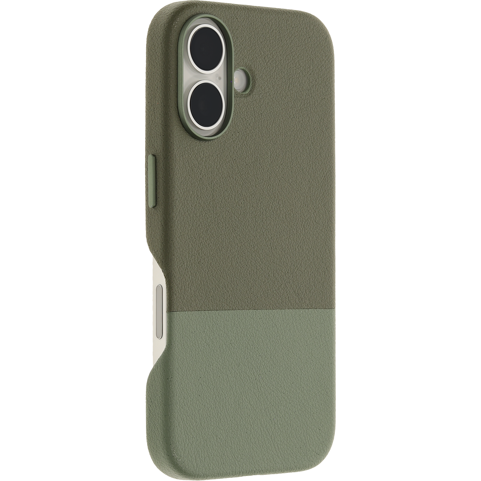 iPhone 16 Statement Series Cactus Leather Coque pour MagSafe