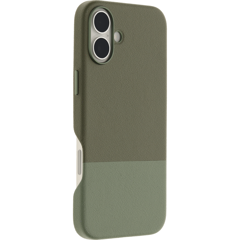 iPhone 16 Plus Statement Series Cactus Leather Coque pour MagSafe