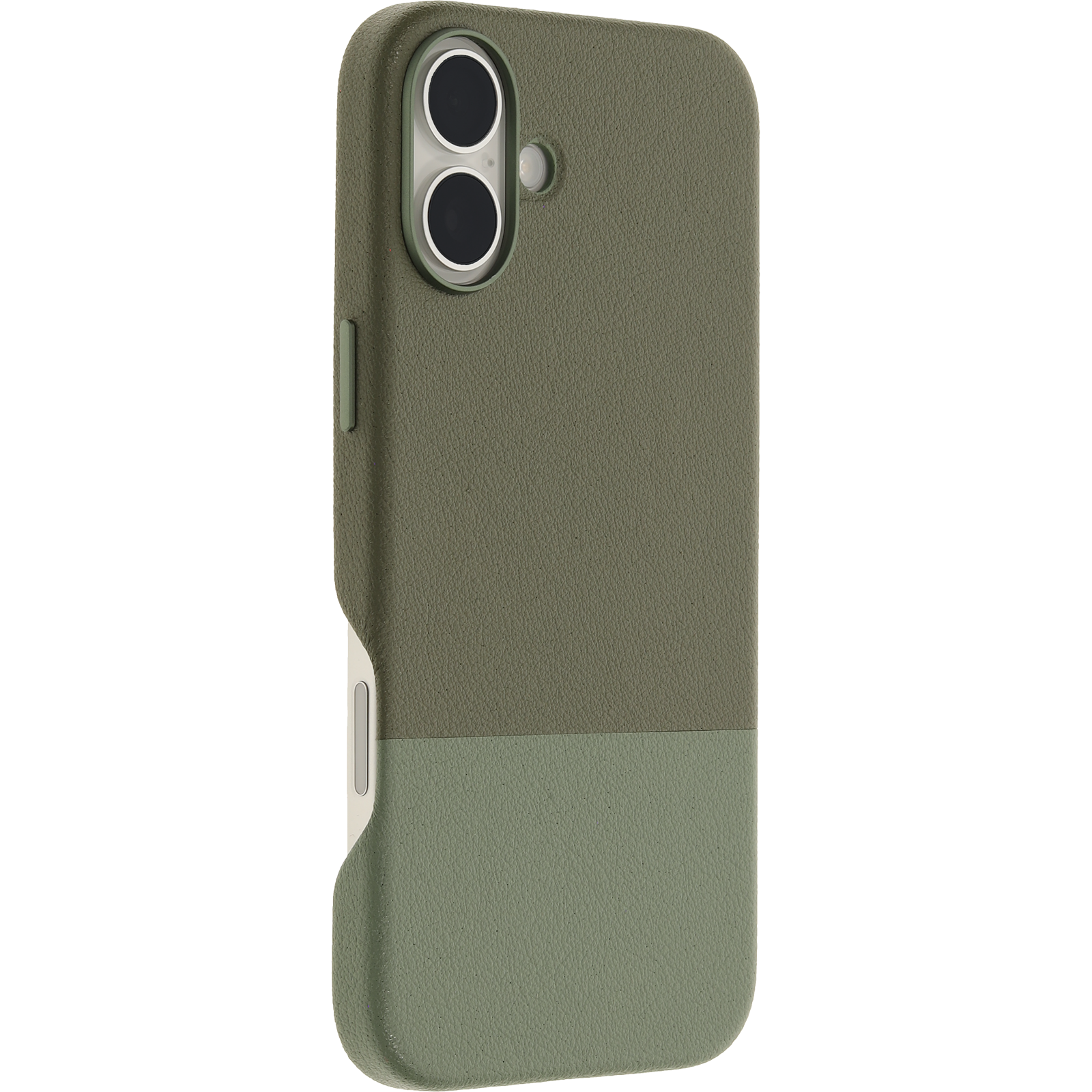 iPhone 16 Plus Statement Series Cactus Leather Coque pour MagSafe