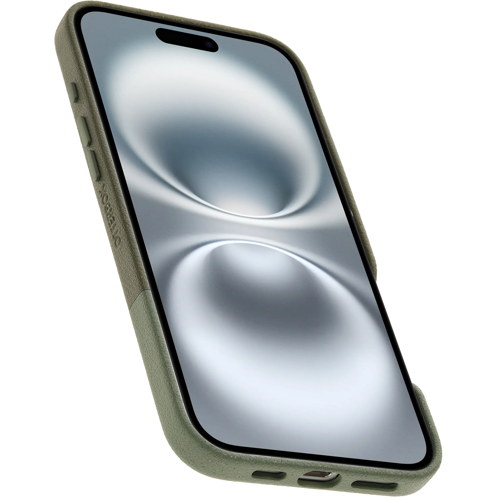 iPhone 16 Plus Statement Series Cactus Leather Coque pour MagSafe
