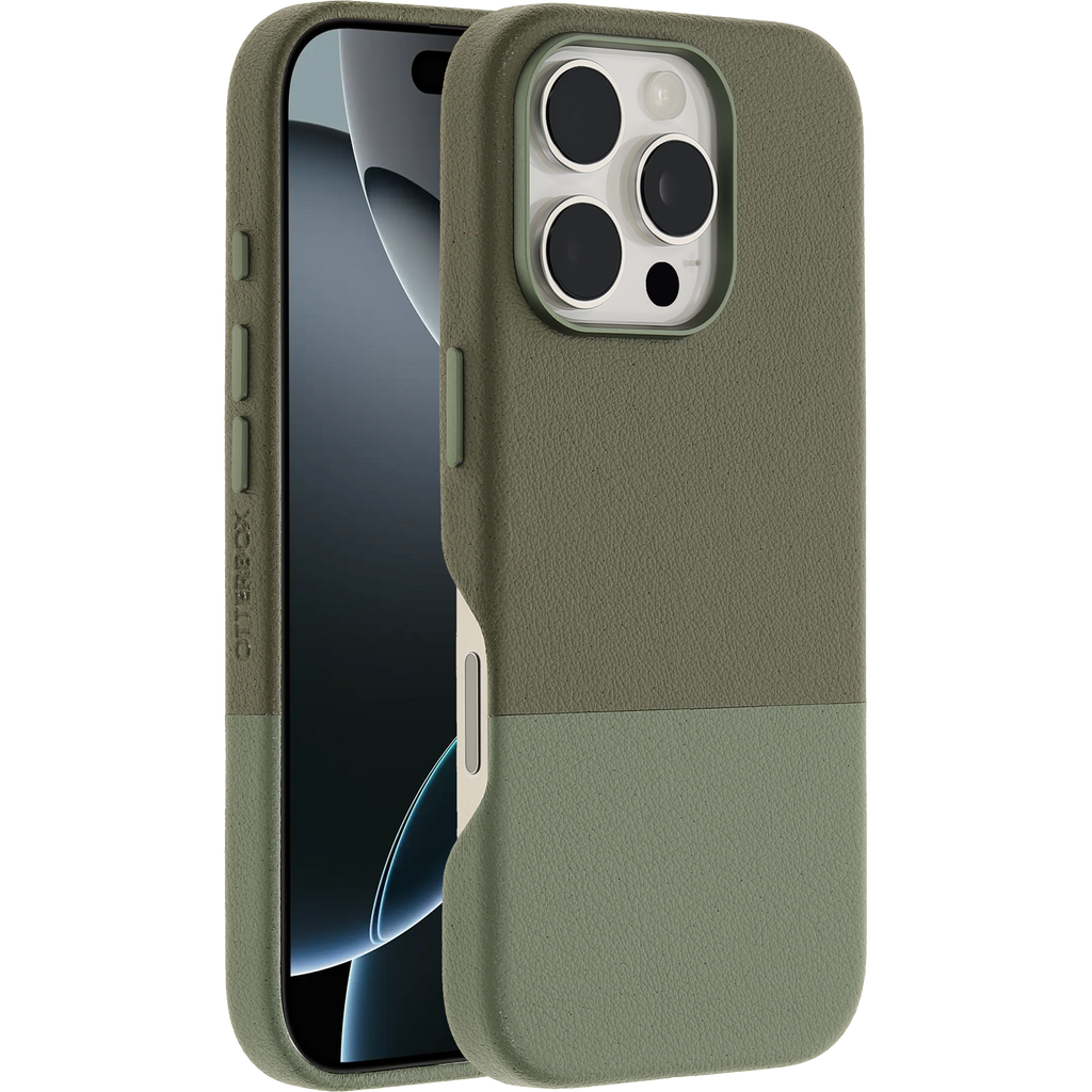 iPhone 16 Pro Statement Series Cactus Leather Coque pour MagSafe