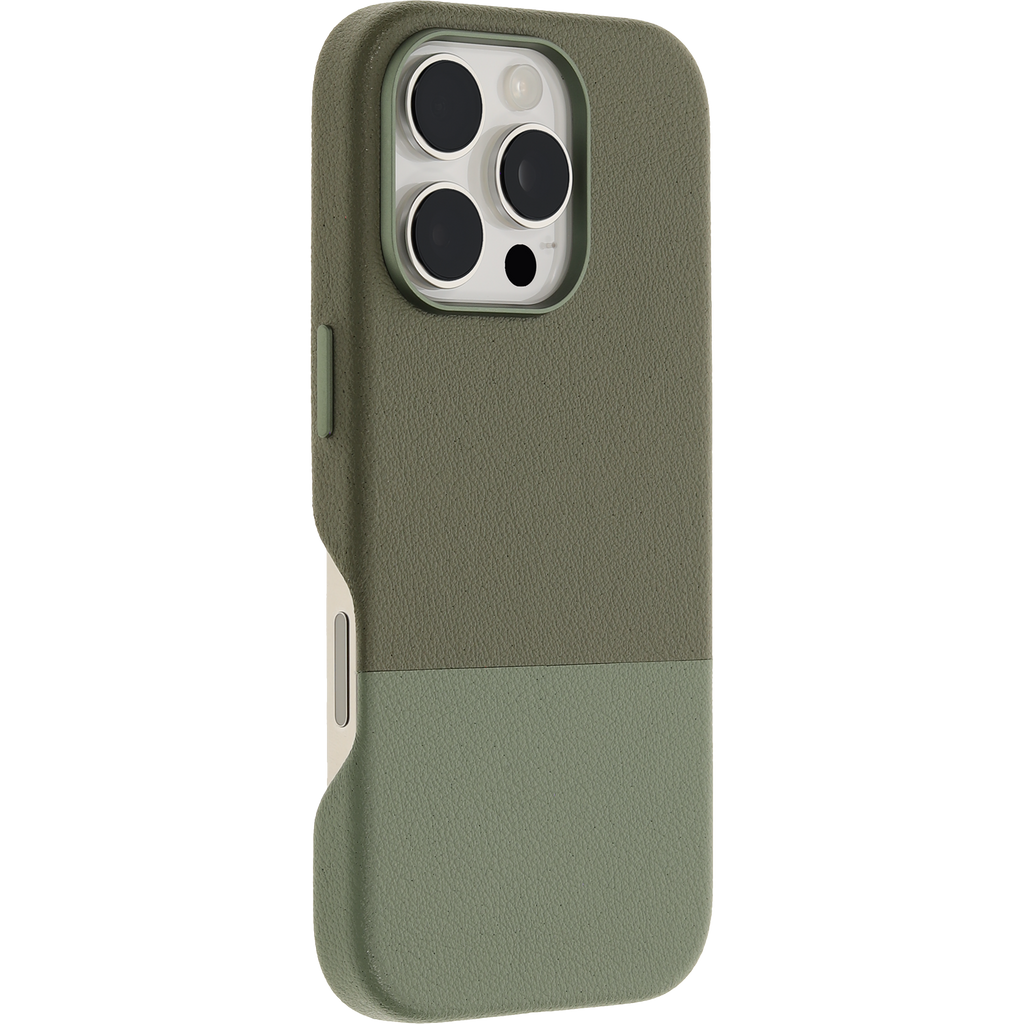 iPhone 16 Pro Statement Series Cactus Leather Coque pour MagSafe