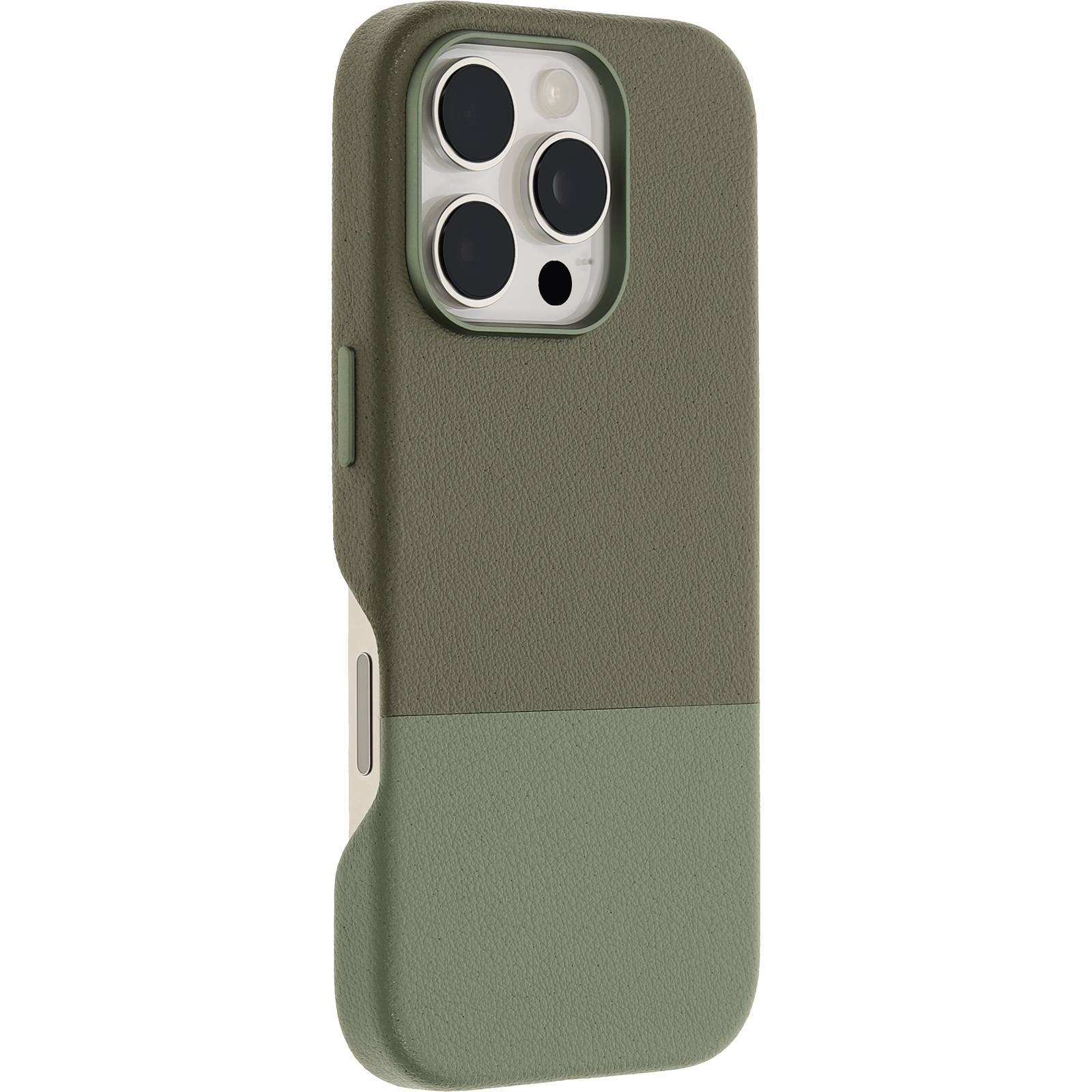iPhone 16 Pro Statement Series Cactus Leather Coque pour MagSafe