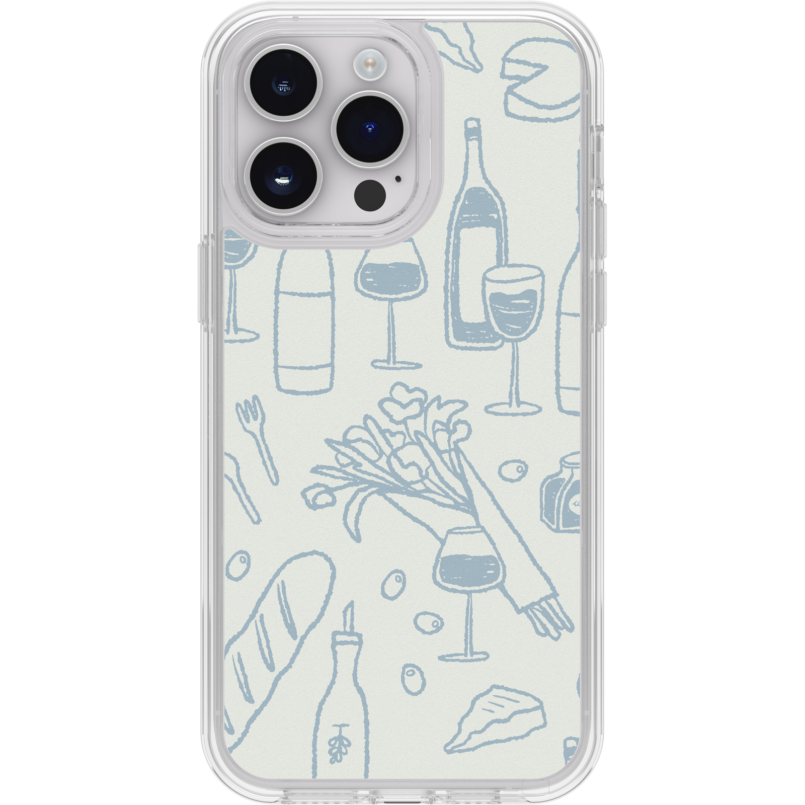 iPhone 14 Pro Max Symmedry Series Clear Skal för MagSafe Summer Abroad