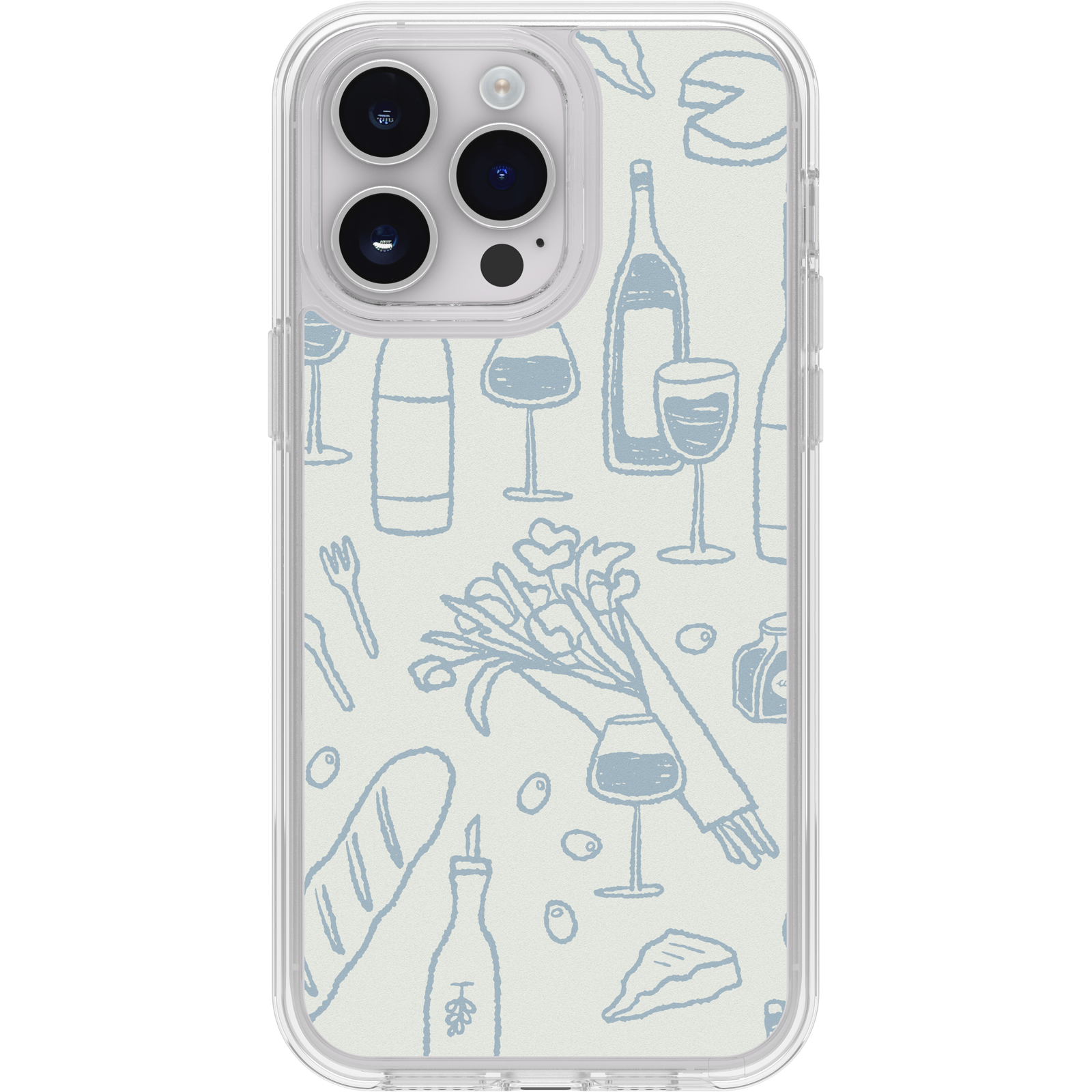 iPhone 14 Pro Max Symmedry Series Clear Skal för MagSafe Summer Abroad