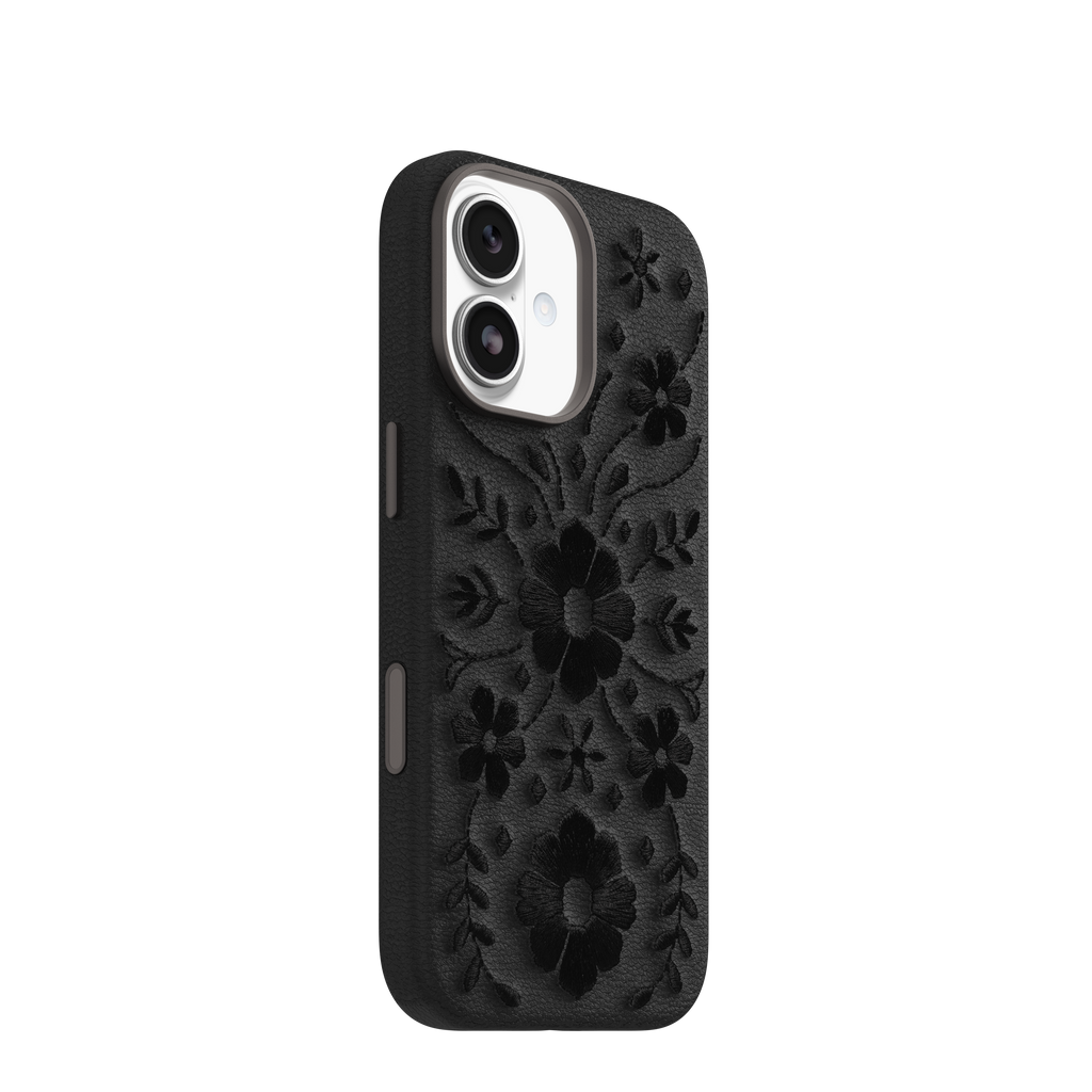iPhone 17 Symmetry Cactus Embroidery Hülle