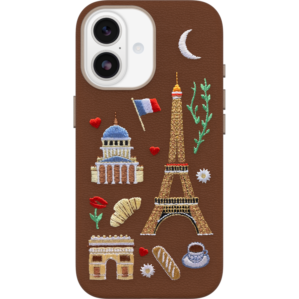 iPhone 17 Symmetry Cactus Embroidery Hoesje