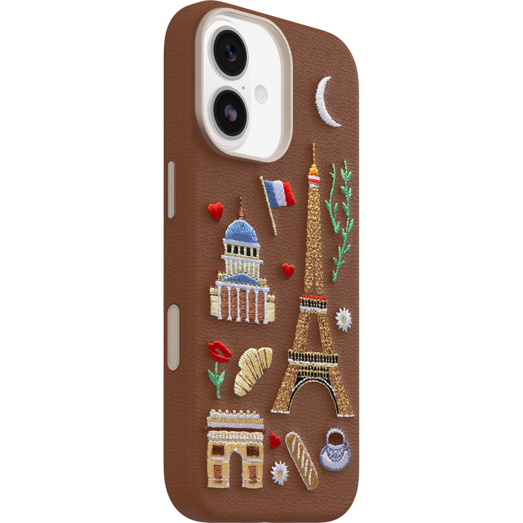 iPhone 17 Symmetry Cactus Embroidery Hoesje