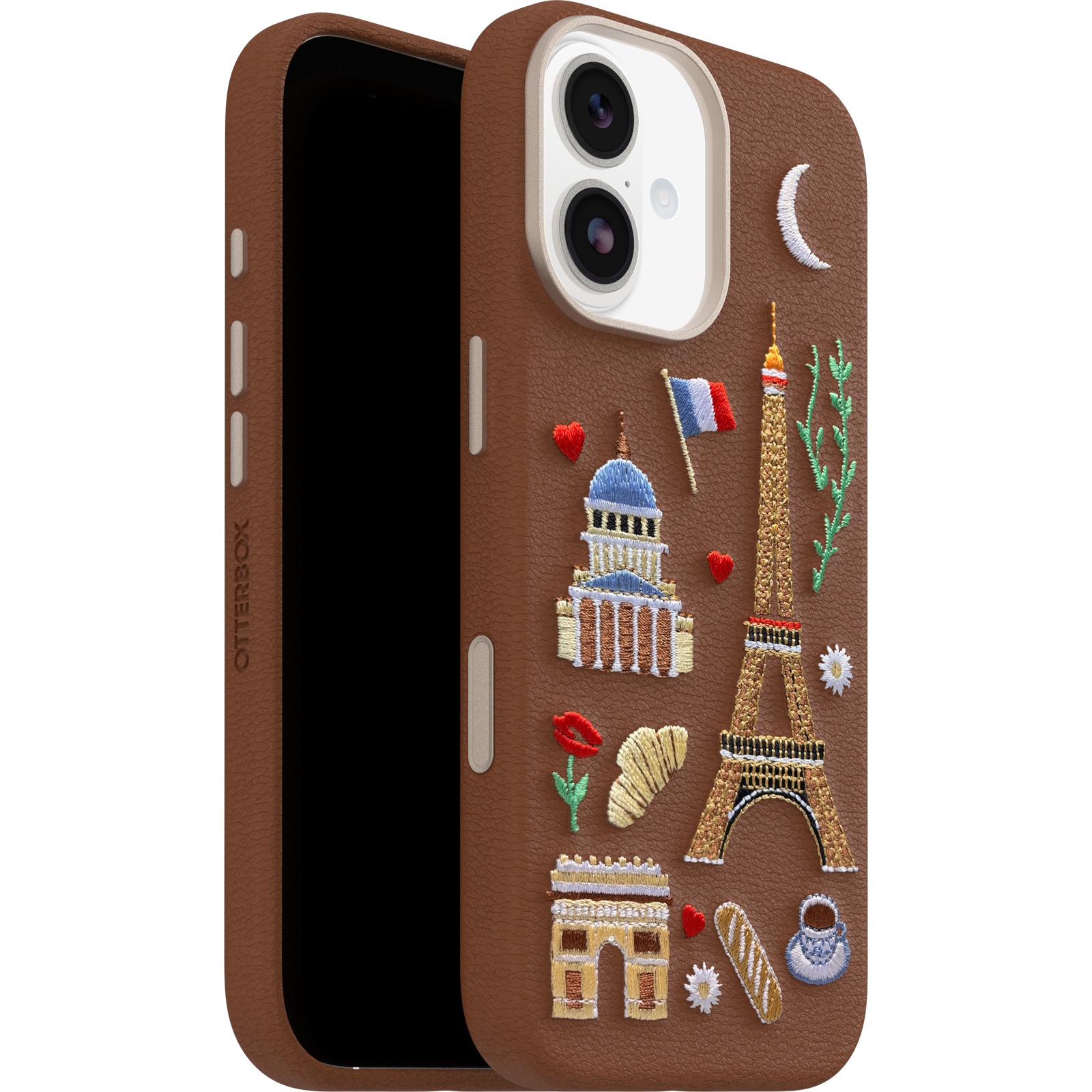 iPhone 17 Symmetry Cactus Embroidery Hoesje