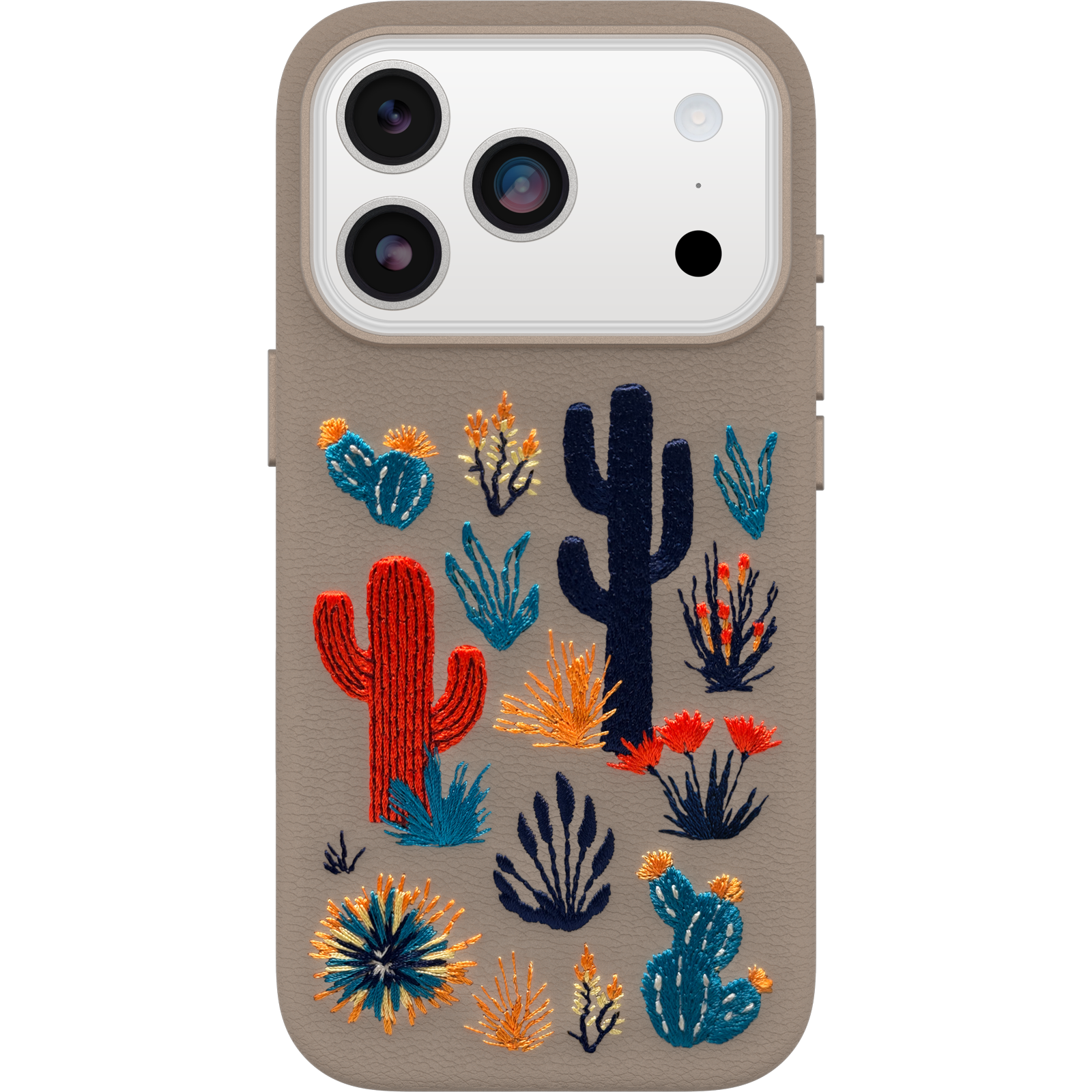 iPhone 17 Pro HÃ¼lle | Symmetry Series Cactus Leather Embroidery - Image 3116