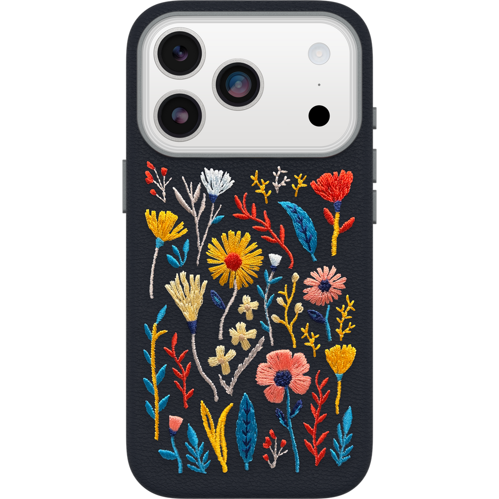 iPhone 17 Pro Symmetry Series Cactus Embroidery Case