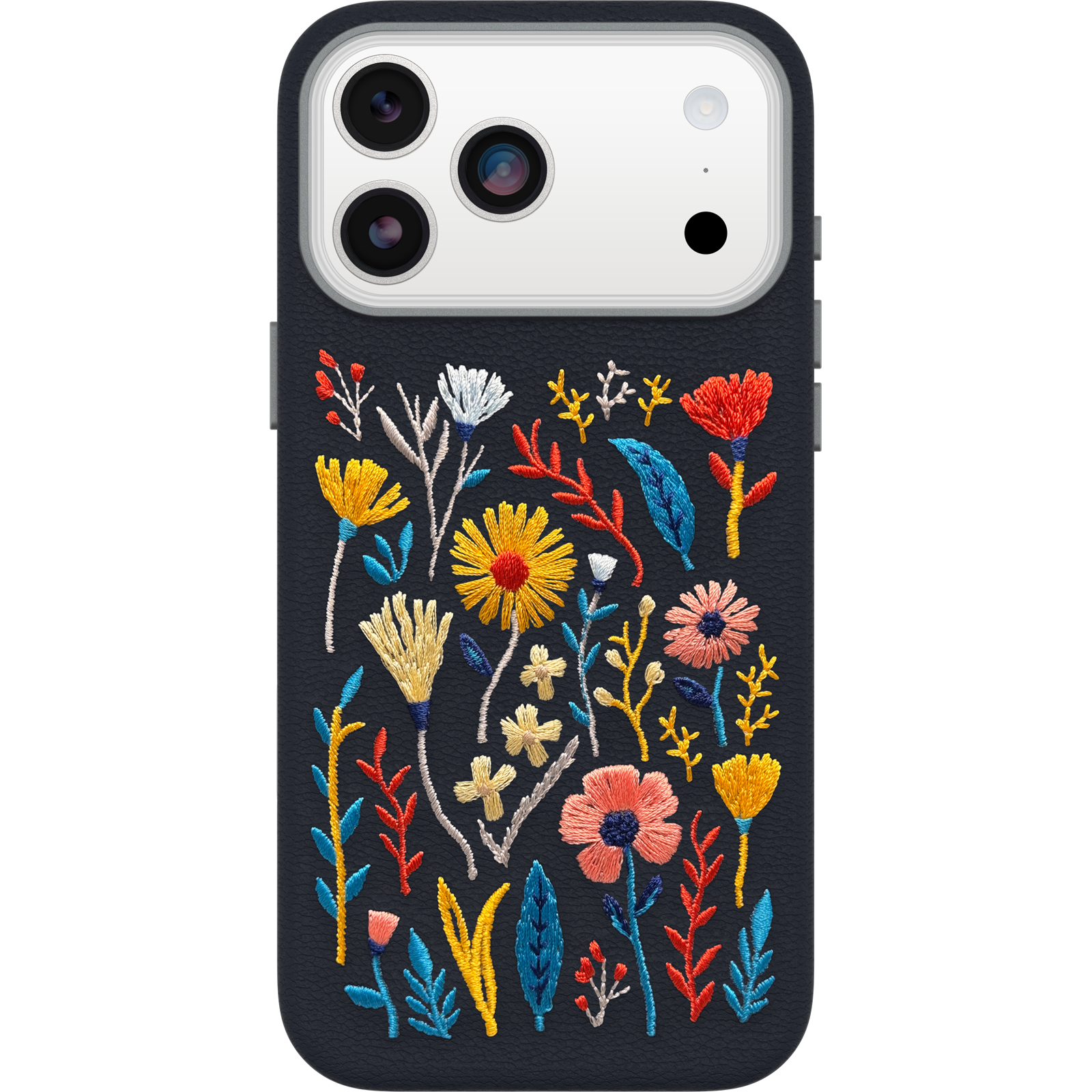 iPhone 17 Pro Max Symmetry Cactus Embroidery Hülle