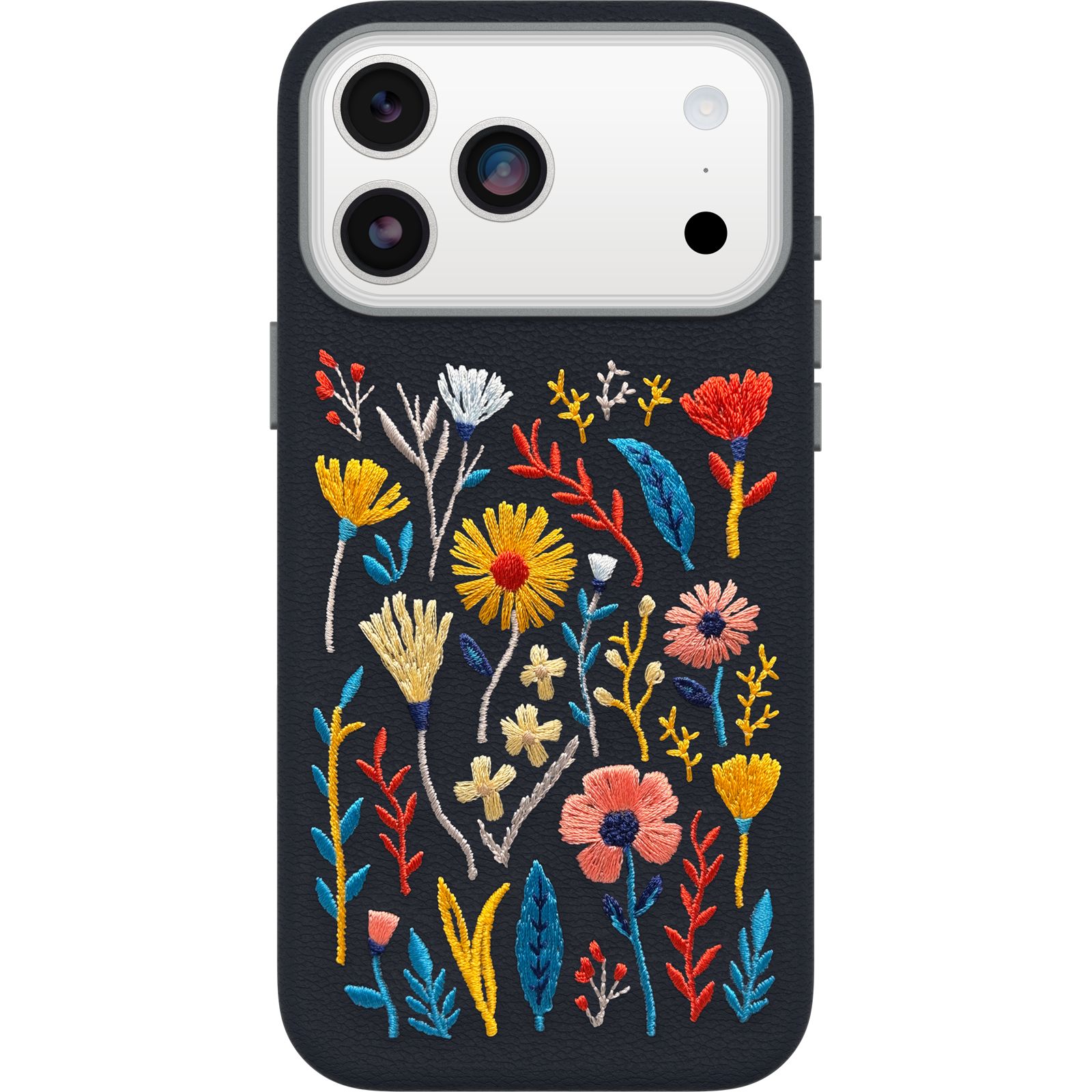 iPhone 17 Pro Max Symmetry Cactus Embroidery Hülle