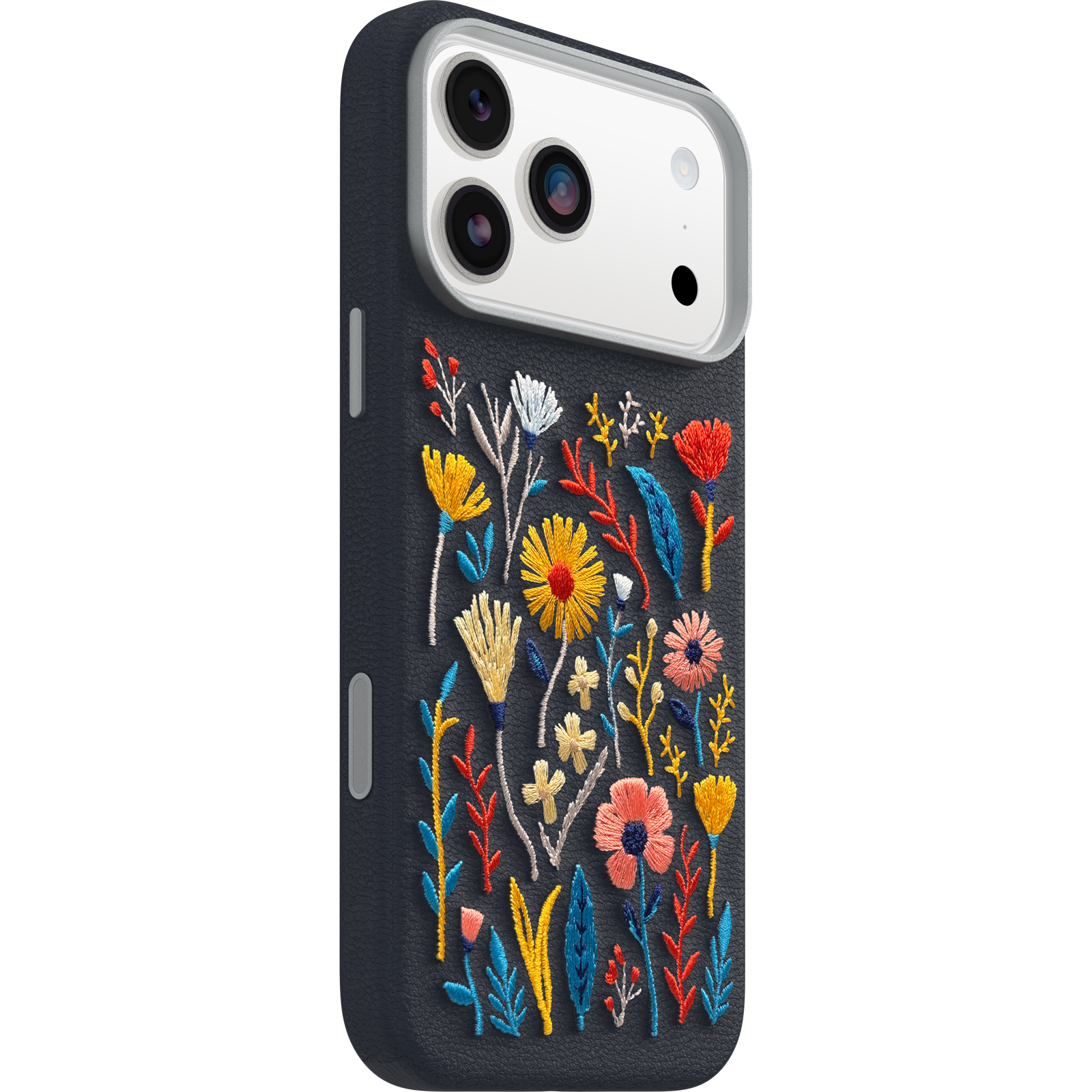 iPhone 17 Pro Max Symmetry Cactus Embroidery Hülle