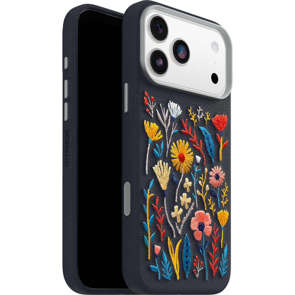 iPhone 17 Pro Max Symmetry Cactus Embroidery Hülle