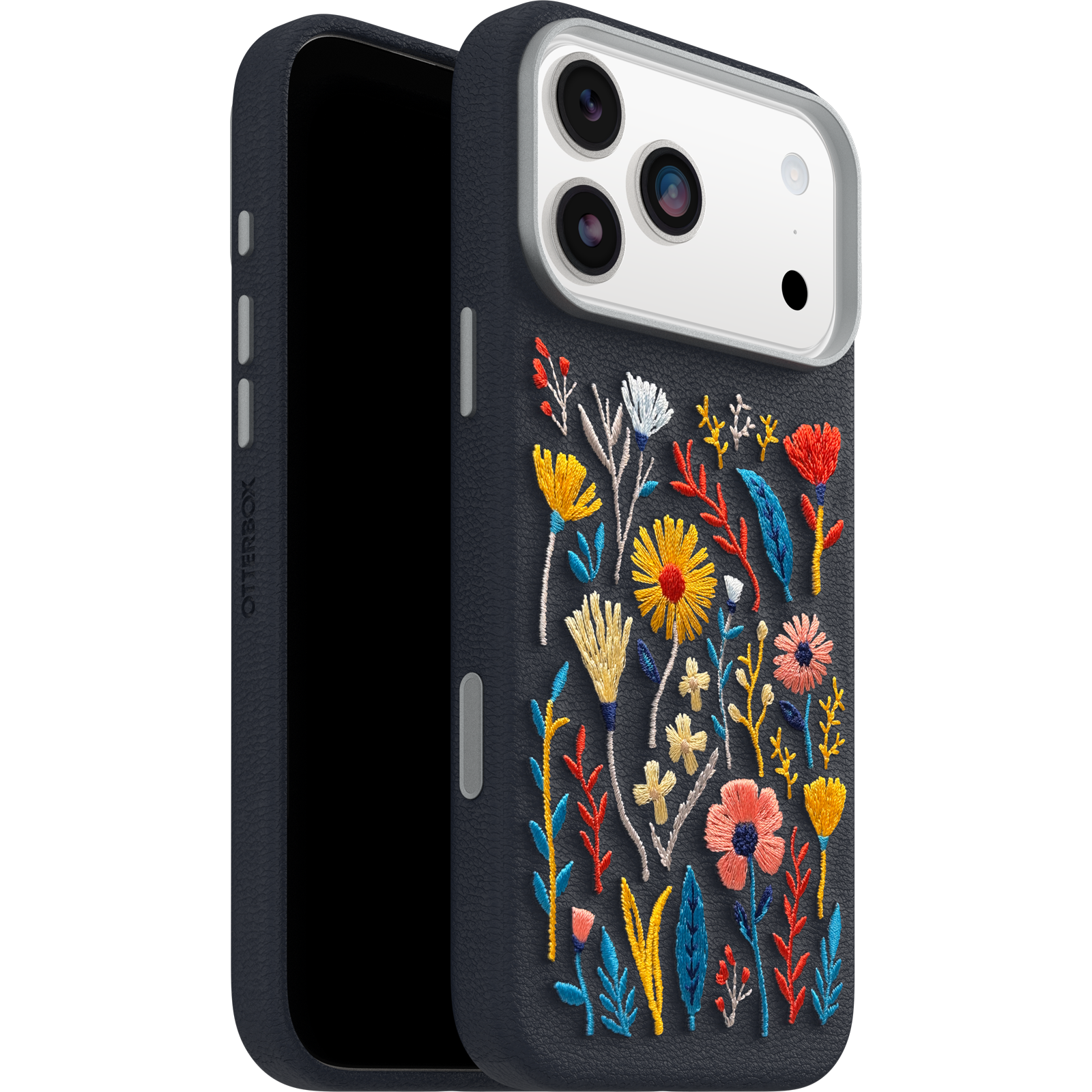 iPhone 17 Pro Max Symmetry Cactus Embroidery Hülle