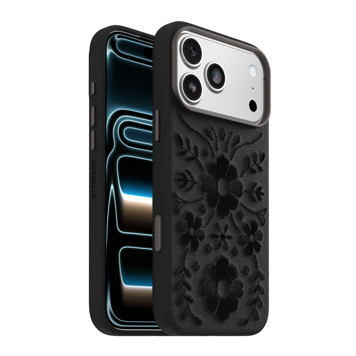 可愛い刺繍【OtterBox iPhone17 Pro】オッターボックス レザー iPhone 17 Pro Max Symmetry Cactus Embroidery Case – OtterBox Europe