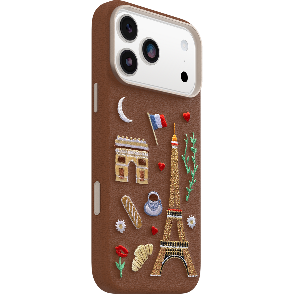 iPhone 17 Pro Max Symmetry Cactus Embroidery Hülle