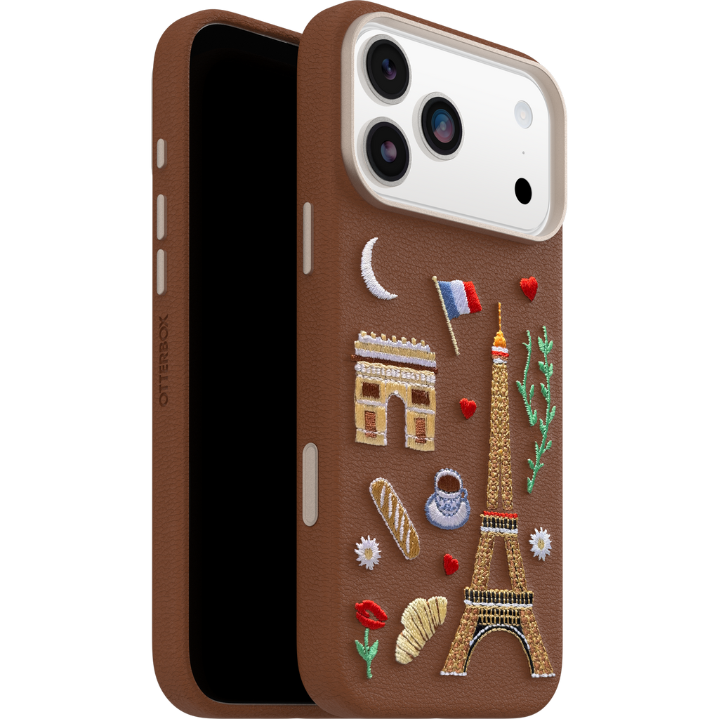 iPhone 17 Pro Max Symmetry Cactus Embroidery Hülle