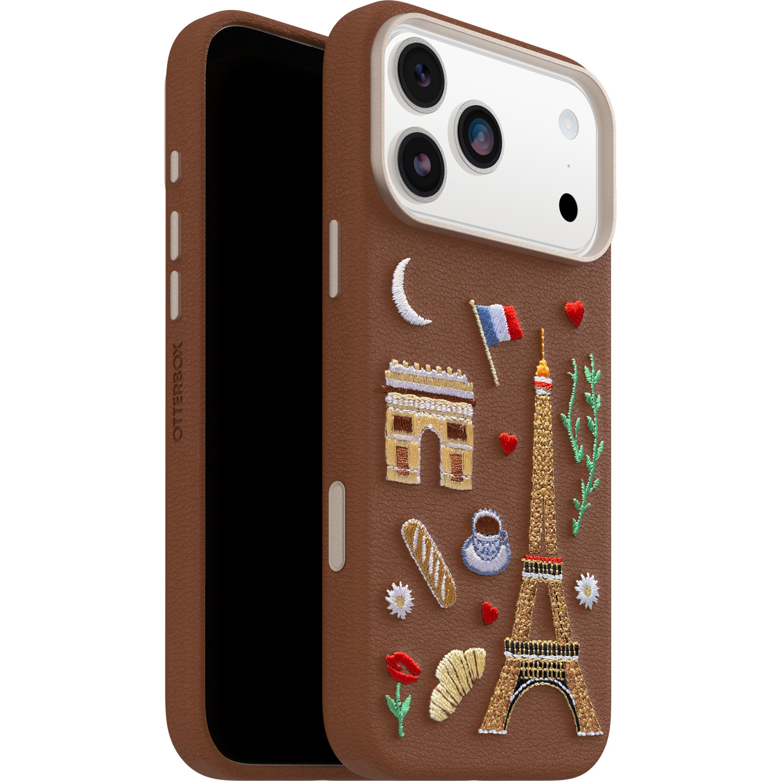 iPhone 17 Pro Max Symmetry Cactus Embroidery Hülle