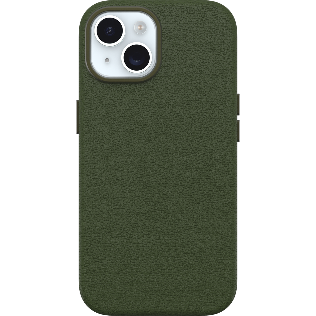 iPhone 15, iPhone 14 undiPhone 13 Symmetry Series Cactus Leather Hülle