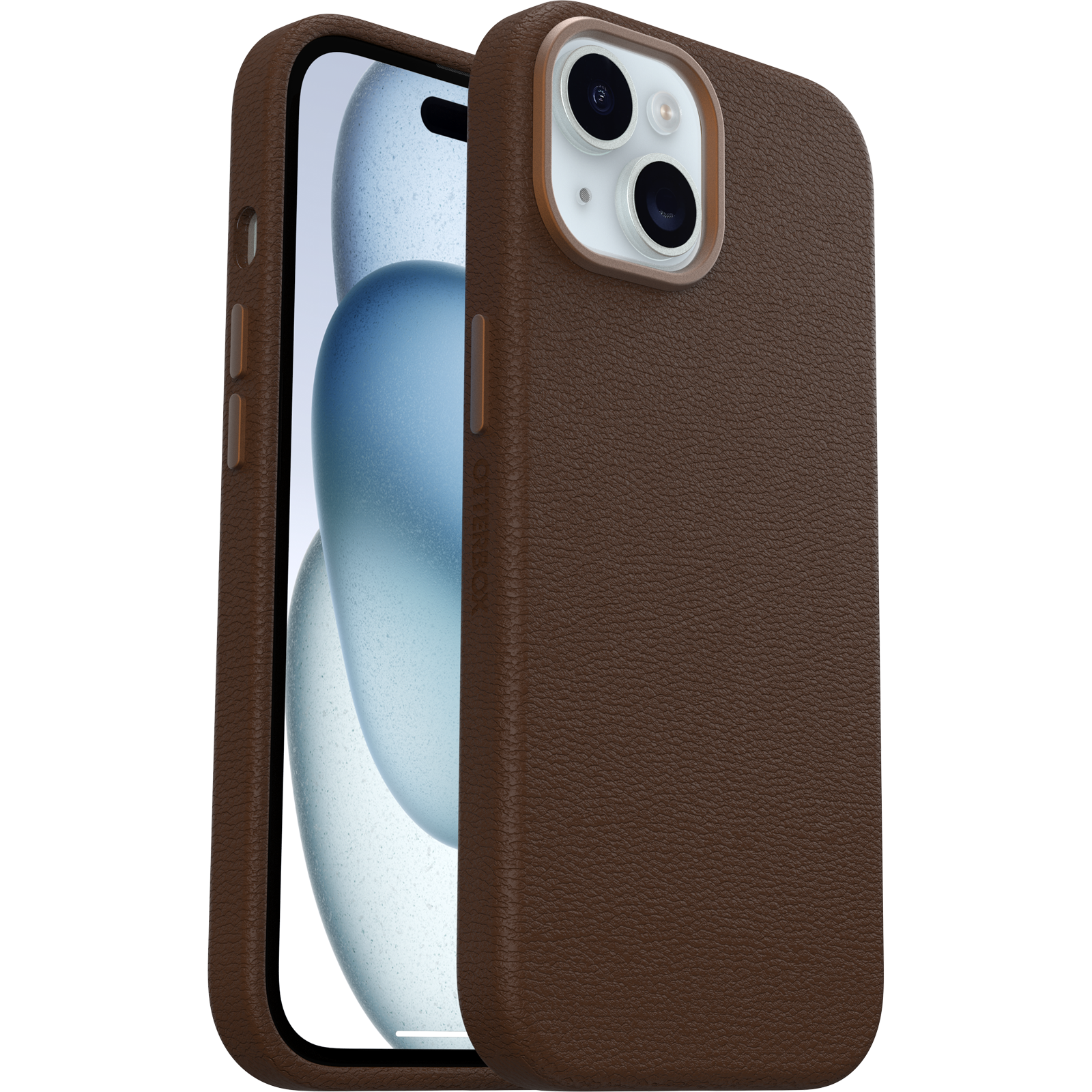 iPhone 15, iPhone 14 undiPhone 13 Symmetry Series Cactus Leather Hülle