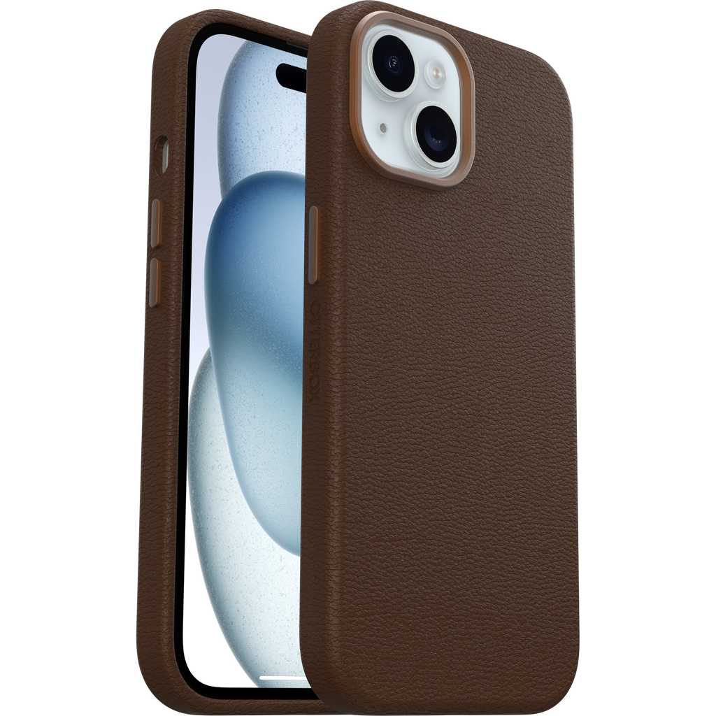 iPhone 15, iPhone 14 undiPhone 13 Symmetry Series Cactus Leather Hülle