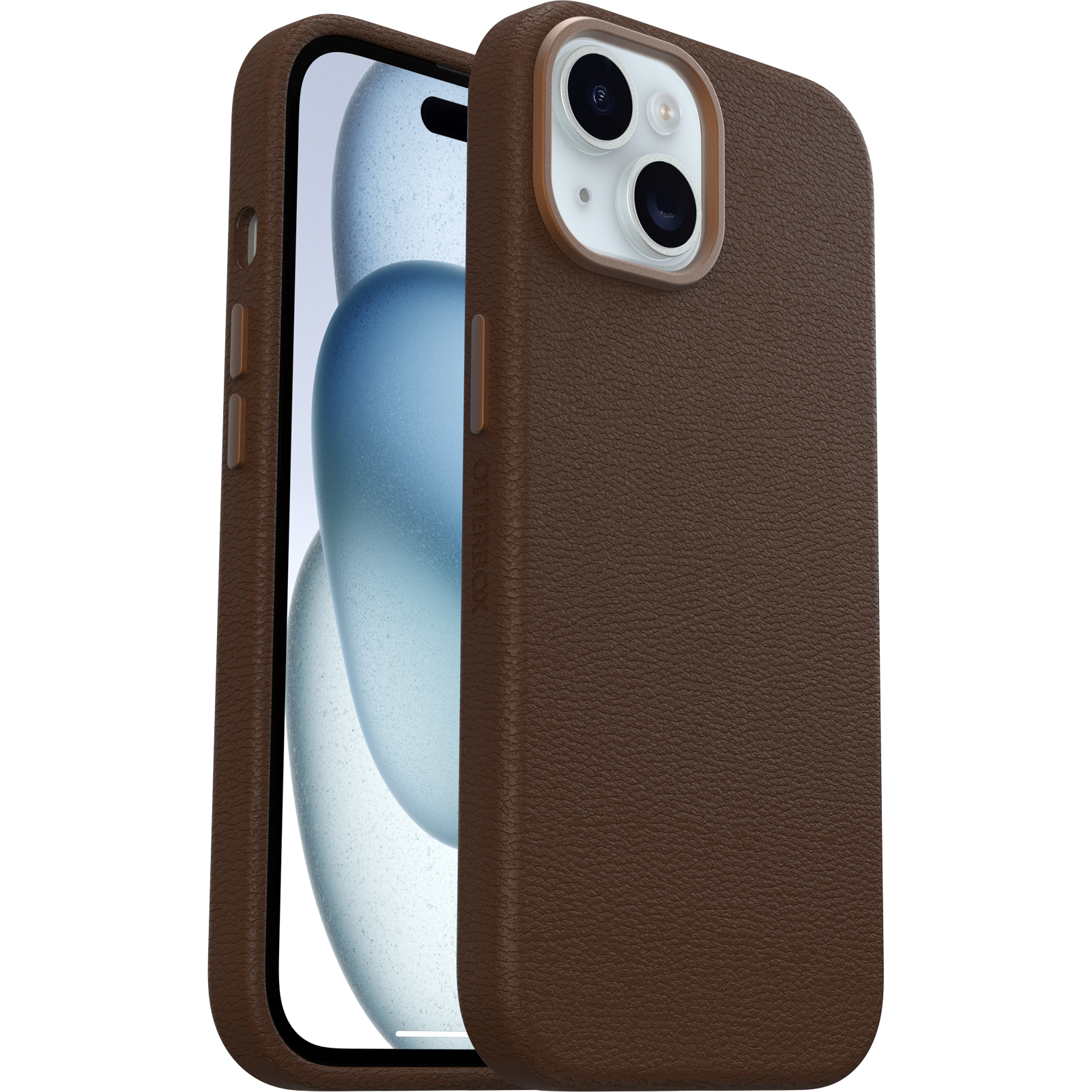 iPhone 15, iPhone 14 undiPhone 13 Symmetry Series Cactus Leather Hülle
