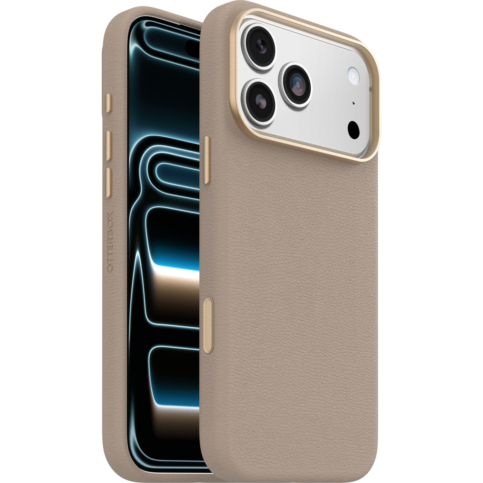 iPhone 17 Pro Max Symmetry Series Cactus Leather Hoesje