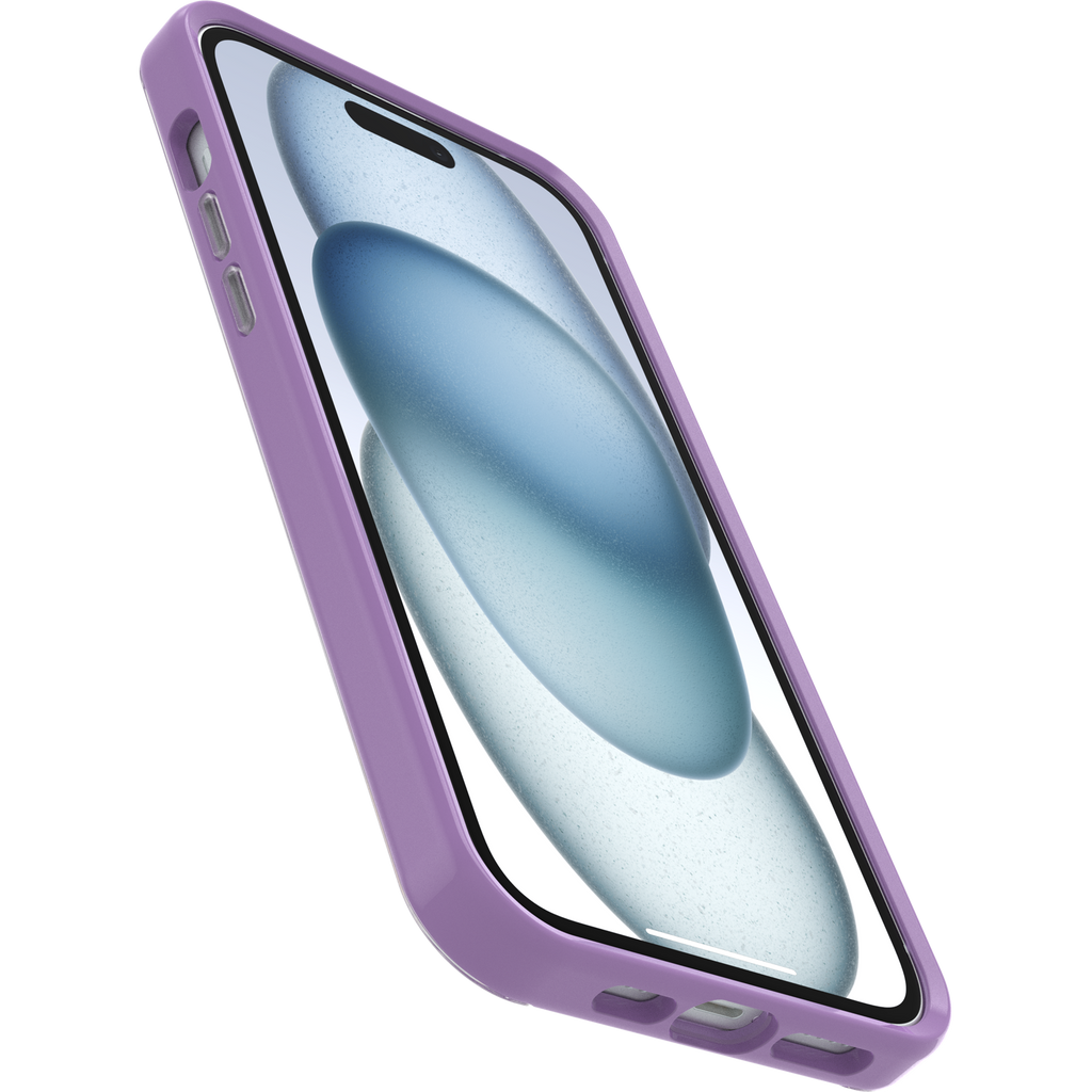 iPhone 15 Plus en iPhone 14 Plus Symmedry Series Clear Skal för MagSafe Fluttering Flora