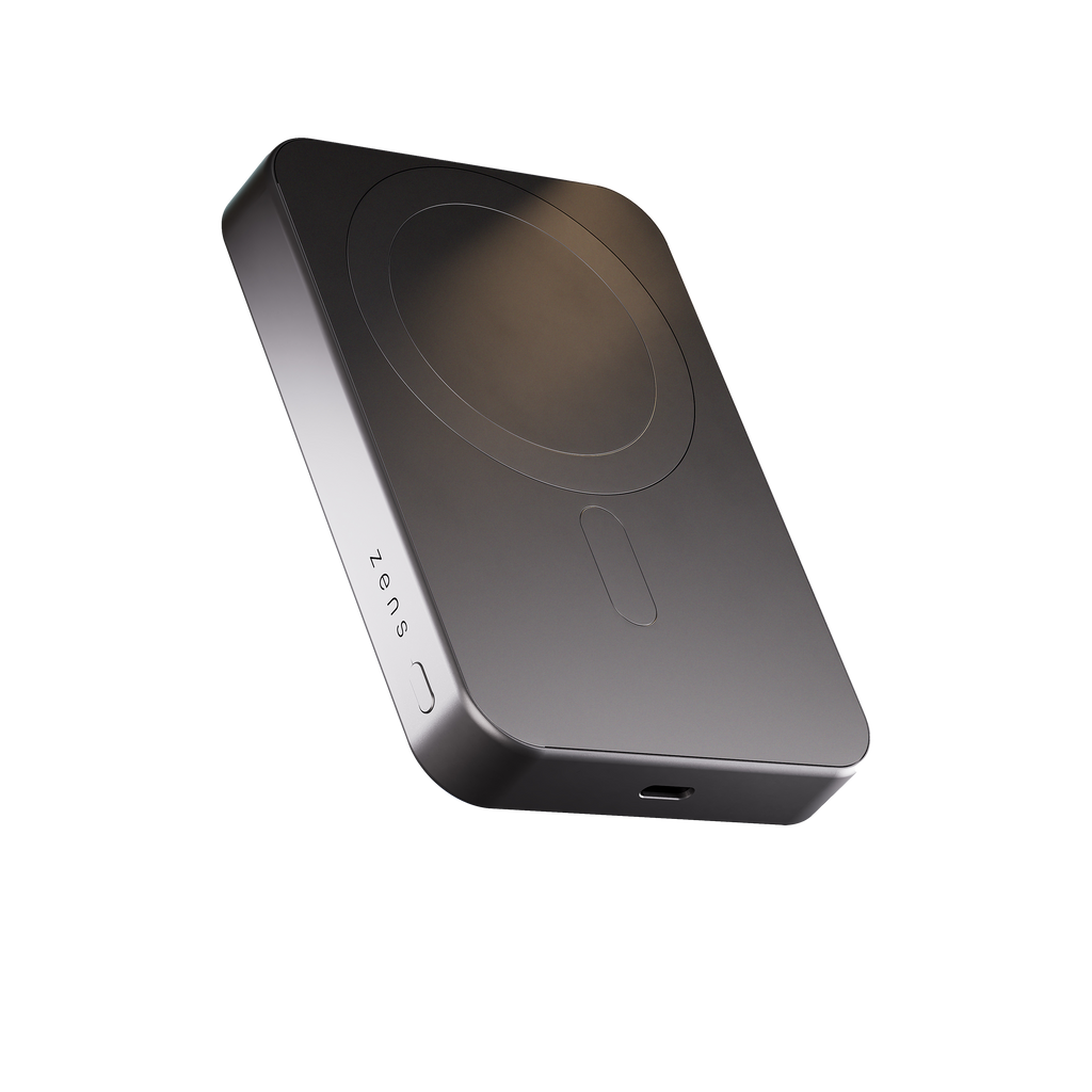 Zens Slim Aluminium Powerbank Qi2 5.000 mAh