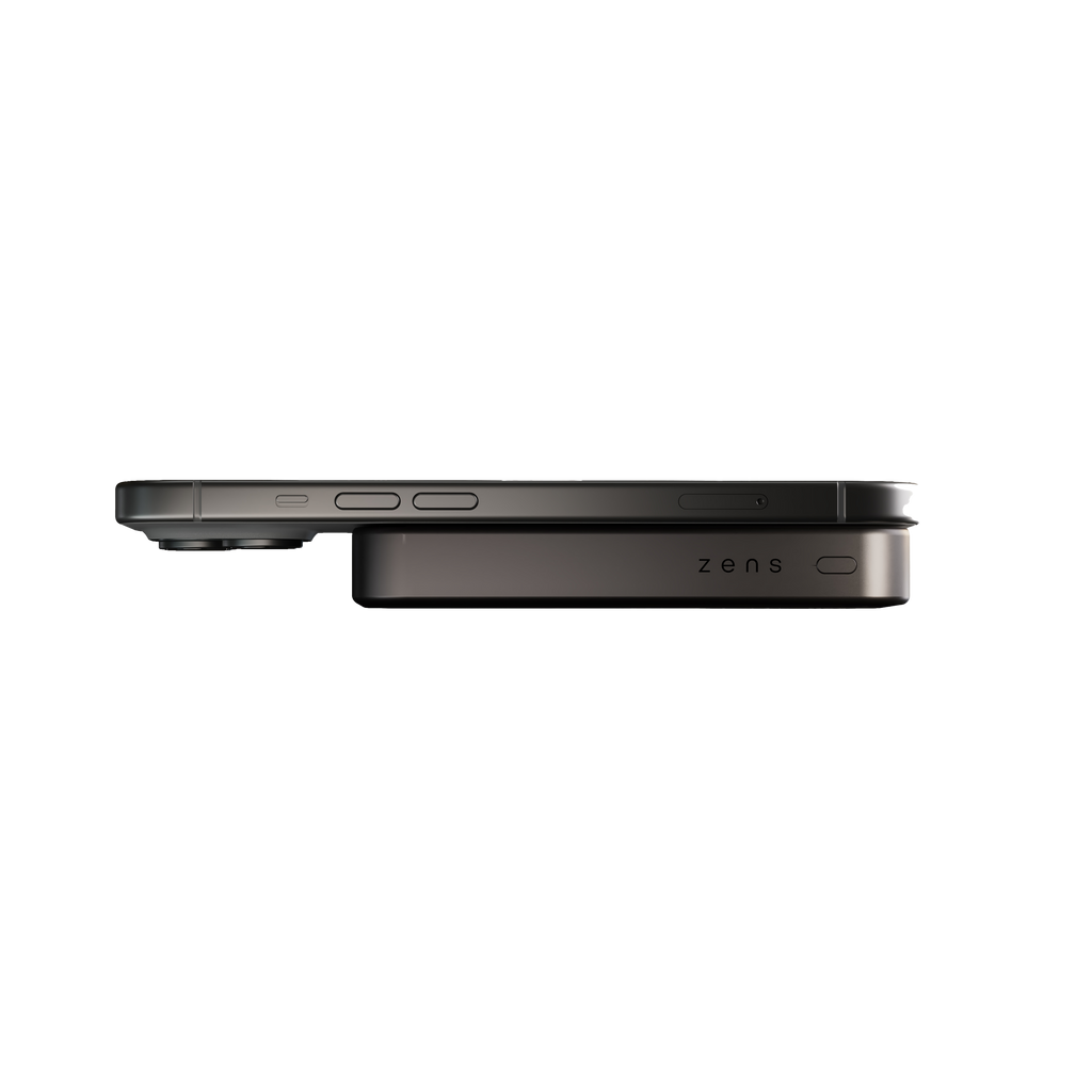 Zens Slim Aluminium Powerbank Qi2 5.000 mAh