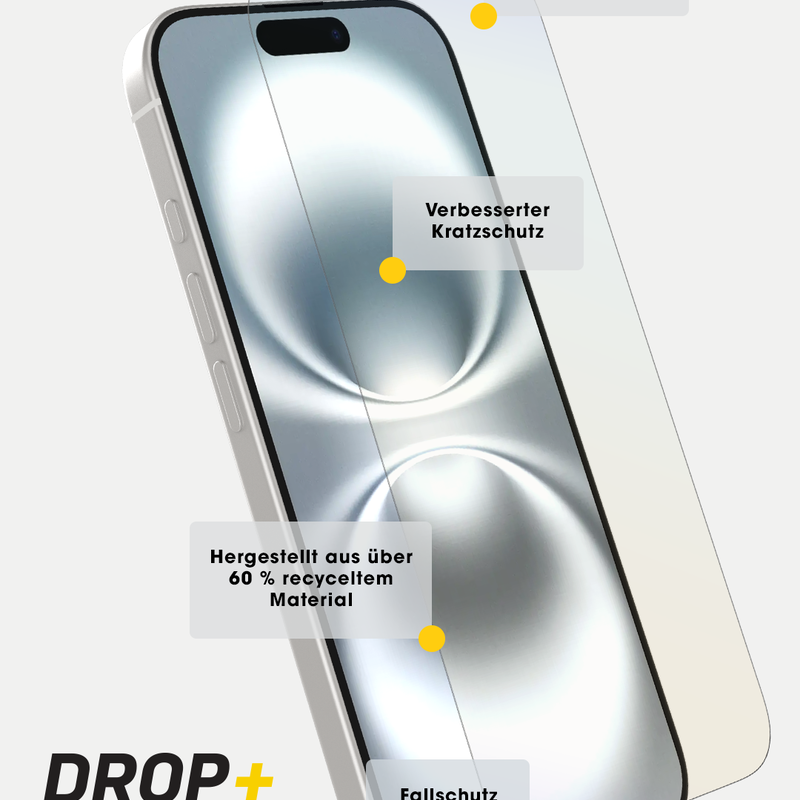 product image 3 - iPhone 16 Pro Displayschutz Premium Pro Glass Blue Light Guard