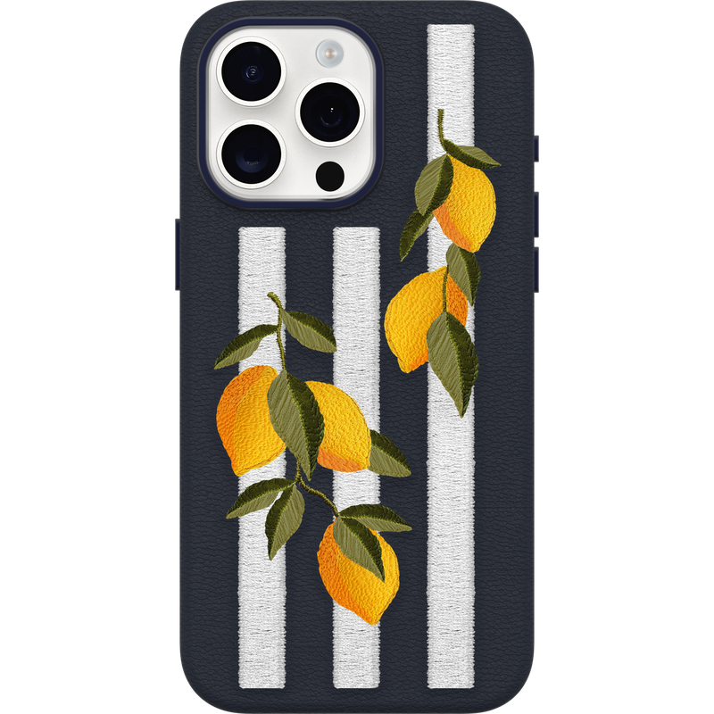 product image 2 - iPhone 15 Pro Max Case Symmetry Series Cactus Leather Embroidery