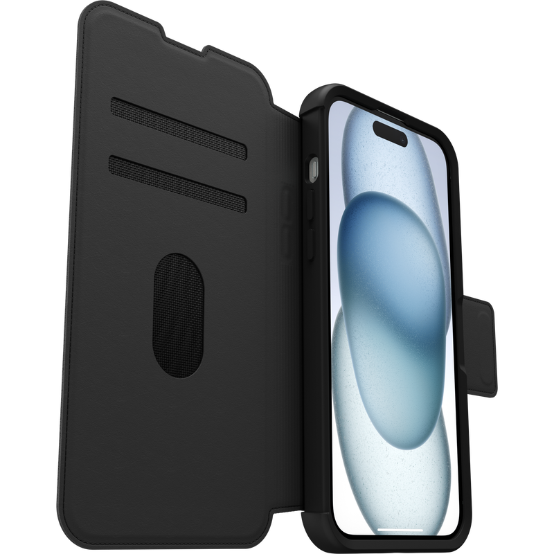 product image 4 - iPhone 15 Plus Case Strada Series Folio MagSafe