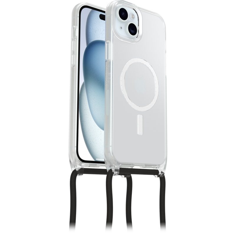 product image 4 - iPhone 15 Plus Case with Strap React Series Necklace MagSafe